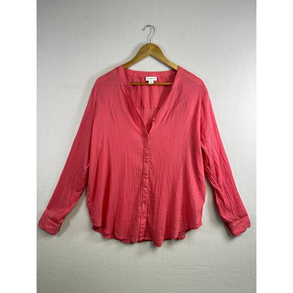 Casual Chic Women's Blouse Bundle: Liz Claiborne & ANA - Beachy Vacations - Picture 7 of 13